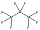 sketch of perfluoropropane