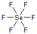 sketch of Selenium hexafluoride