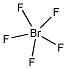sketch of bromine pentafluoride