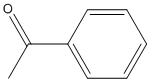 sketch of acetophenone