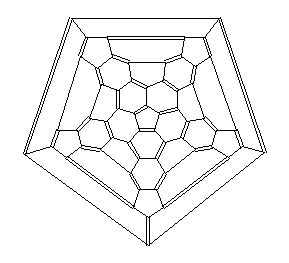 sketch of Buckminsterfullerene