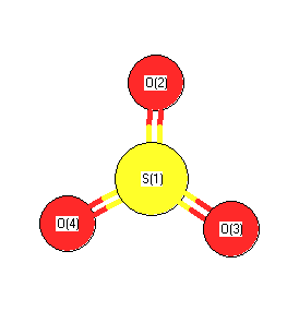 picture of Sulfur trioxide state 1 conformation 1