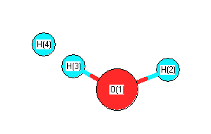 picture of H + H2O = H2 + OH