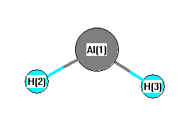 picture of aluminum dihydride state 1 conformation 1