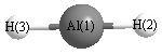 picture of aluminum dihydride cation