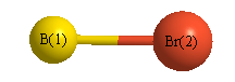 picture of Boron monobromide state 1 conformation 1