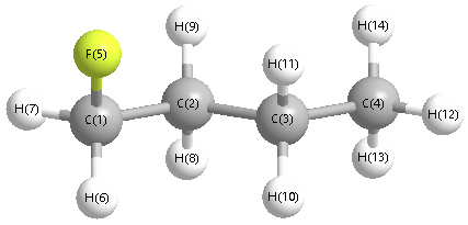 picture of 1-fluorobutane