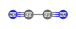 picture of Cyanogen state 1 conformation 1