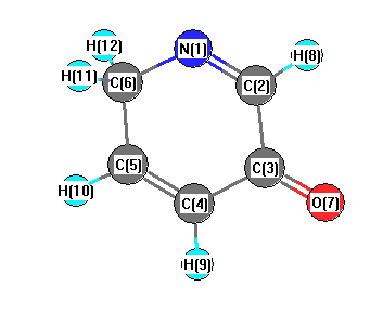 picture of 3(6H)-Pyridinone state 1 conformation 1
