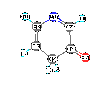 picture of 3(4H)-Pyridinone state 1 conformation 1