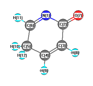 picture of 2(5H)-Pyridinone state 1 conformation 1
