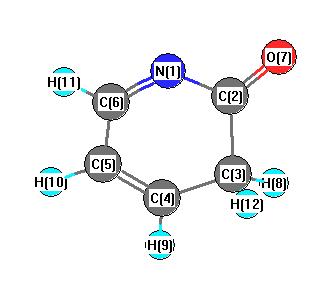 picture of 2(3H)-Pyridinone state 1 conformation 1