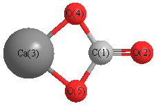 picture of Calcium Carbonate state 1 conformation 1