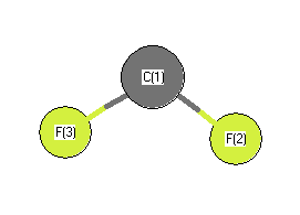 picture of Difluoromethylene state 1 conformation 1