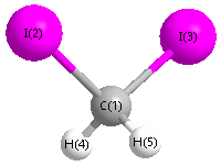 picture of Diiodomethane state 1 conformation 1