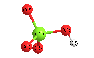 picture of perchloric acid state 1 conformation 1