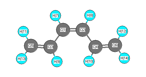 picture of (Z)-hexa-1,3,5-triene