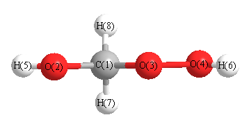 picture of hydroxy methyl peroxide state 1 conformation 1