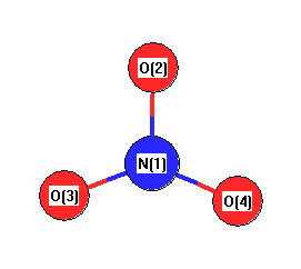 picture of Nitrogen trioxide state 1 conformation 1