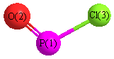 picture of Phosphorus oxychloride state 1 conformation 1