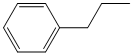sketch of n-propyl benzene