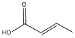 sketch of Crotonic Acid