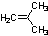 drawing of 1-Propene, 2-methyl-