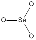 sketch of selenium trioxide