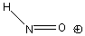 sketch of Nitrosyl hydride cation