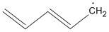 sketch of 1,3-pentadienyl radical