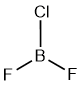 sketch of Chlorodifluoroborane