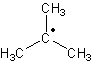 sketch of Tert-butyl radical