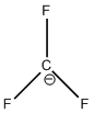 sketch of Trifluoromethyl anion