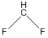 sketch of difluoromethyl radical