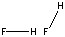 sketch of Hydrogen fluoride dimer
