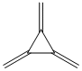 sketch of Trimethylenecycopropane