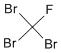 sketch of fluorotribromomethane