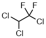 sketch of Ethane, 1,2,2-trichloro-1,1-difluoro-