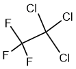 sketch of 1,1,1-trifluoro-2,2,2-trichloroethane