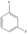 sketch of metadifluorobenzene