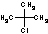 sketch of Propane, 2-chloro-2-methyl-