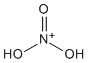sketch of Nitric Acid, Protonated