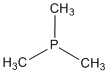 sketch of trimethylphosphine
