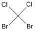 sketch of dibromodichloromethane