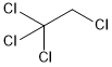 sketch of 1,1,1,2-tetrachloroethane