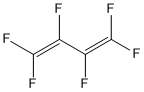 sketch of perfluorobutadiene