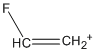 sketch of fluoroethene cation