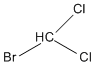 sketch of Methane, bromodichloro-