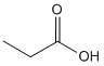 sketch of Propanoic Acid