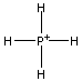 sketch of phosphonium cation